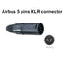 UFQ AV Mike-2 aviation microphone for SONY ANC headphone WH-1000XM5,WH-1000XM4,WH-1000XM3